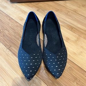 Rothy’s Ivory Dot Points- Size 9 EUC